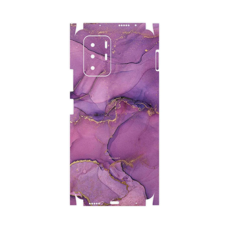 برچسب پوششی ماهوت مدل Purple Marble-FullSkin مناسب برای گوشی موبایل شیائومی Poco X3 GT 5G