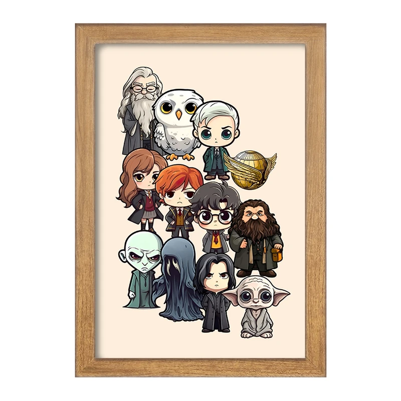 تابلو خندالو مدل هری پاتر (Harry Potter) کد F5423