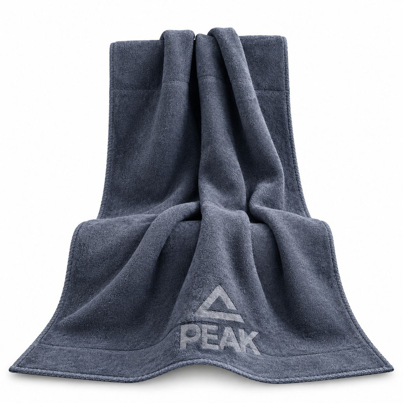 حوله دست و صورت شبینو مدل باشگاهی peak سایز 50×90 سانتی متر  