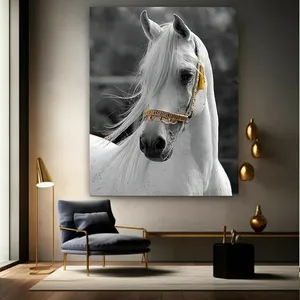 تابلو بوم طرح اسب کد BK1424