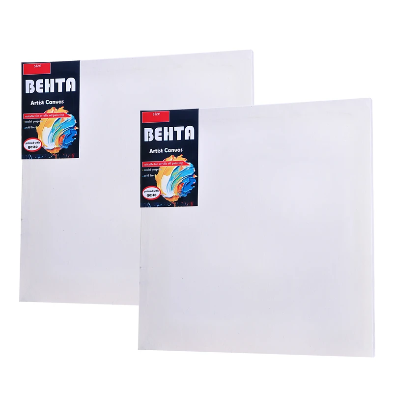 بوم نقاشی مربع بهتا مدل B102 سایز 10 × 10 سانتی‌متر بسته 2 عددی 