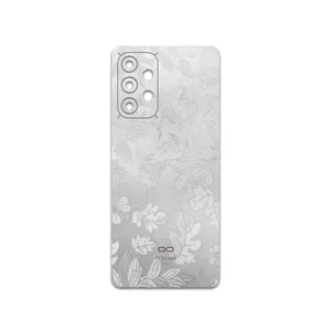MAHOOT Silver-Wildflower Cover Sticker for Samsung Galaxy A33 5G