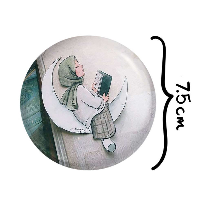 آینه جیبی خندالو مدل حجاب  کد 5543