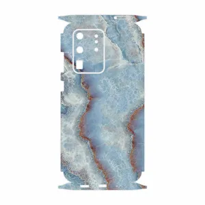 MAHOOT Blue Ocean Marble-FullSkin Cover Sticker for Samsung Galaxy S20 Ultra