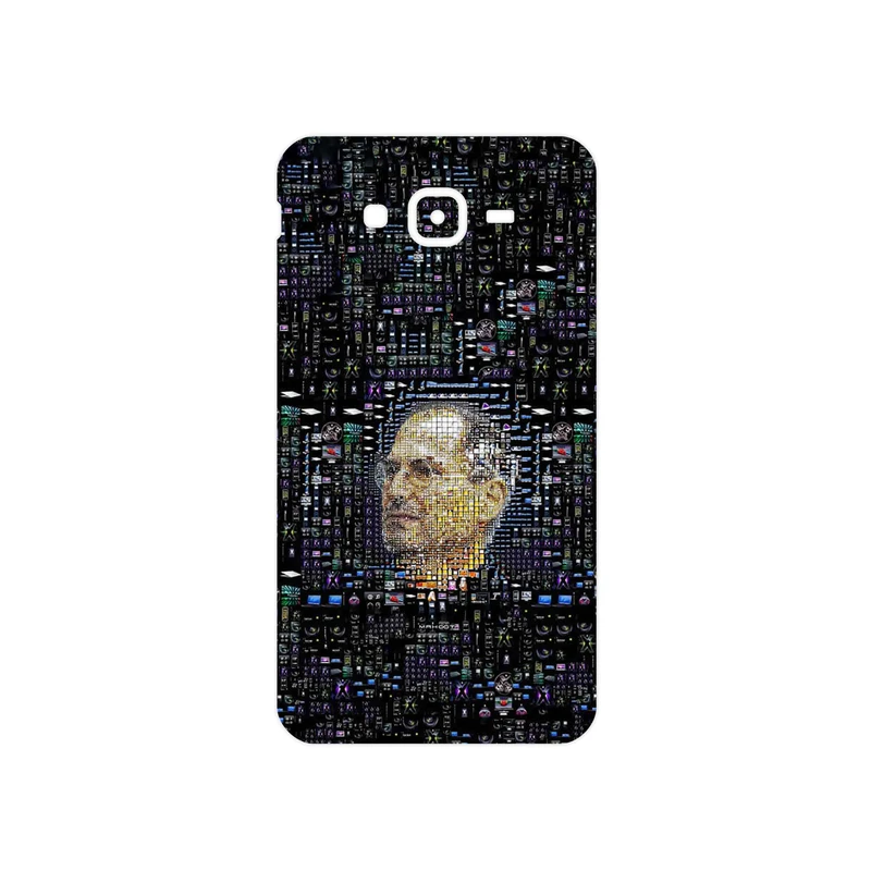 برچسب پوششی ماهوت مدل Collage of Steve Jobs 2 مناسب برای گوشی موبایل سامسونگ Galaxy J7 Core