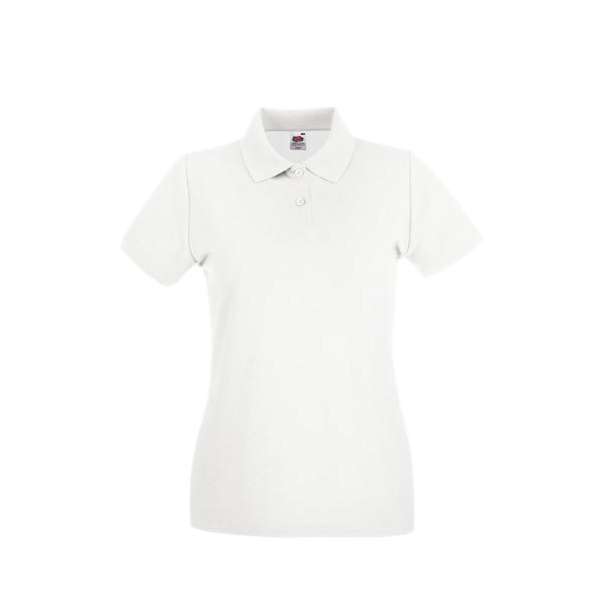 پولوشرت آستین کوتاه زنانه فروت آو د لوم مدل HG-987 رنگ سفید