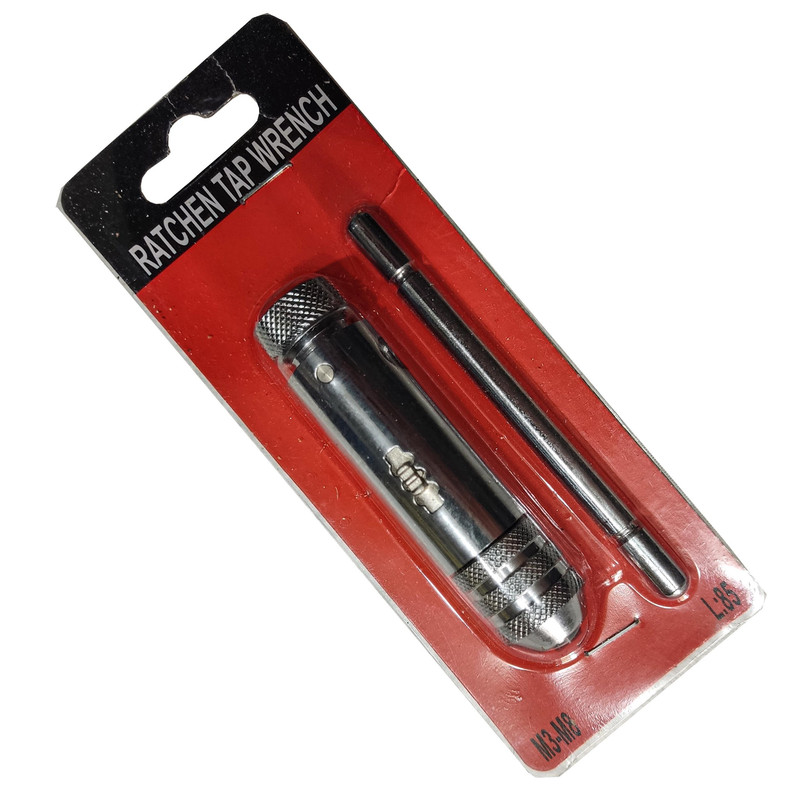 دسته قلاویز جغجغه ای دسته کوتاه کد M5-M12 سایز 5 تا 12 میلی متر