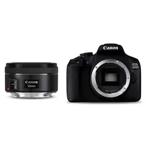 Canon EOS 2000D Digital Camera With 50mm F1.8 STM lens