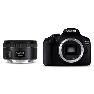 دوربین دیجیتال کانن مدل EOS 2000D به همراه لنز 50 میلی متر STM 1.8