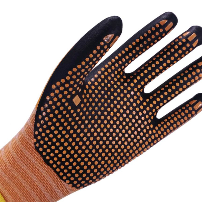 دستکش ایمنی ایمن طاها مدل خالدار