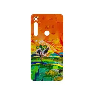 MAHOOT Collage of Painting Cover Sticker for Motorola One Macro