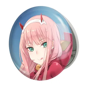 آینه جیبی خندالو طرح زیروتو انیمه دارلینگ در فرنکس مدل تاشو کد 11996 