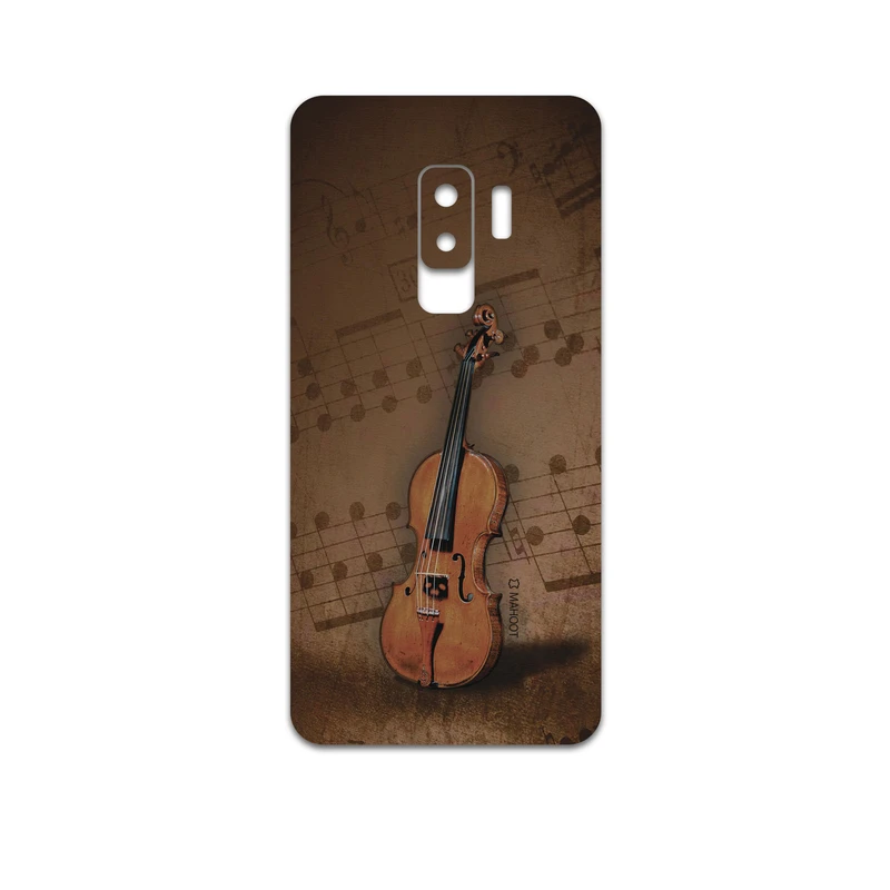 برچسب پوششی ماهوت مدل Violin-Instrument مناسب برای گوشی موبایل سامسونگ Galaxy S9 Plus