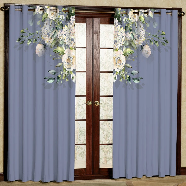 پرده مدل مخمل پانچی کد 7463 سایز 280x140 سانتی متر