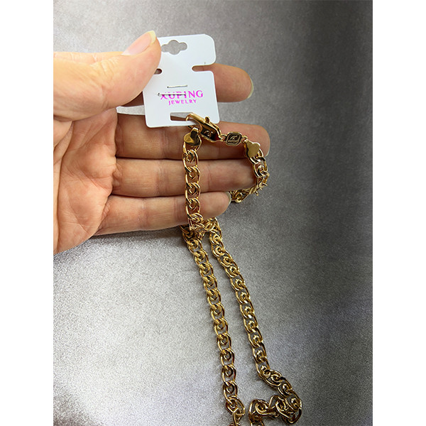 زنجیر زنانه ژوپینگ مدل اسپرت حلقه ای کد 32009