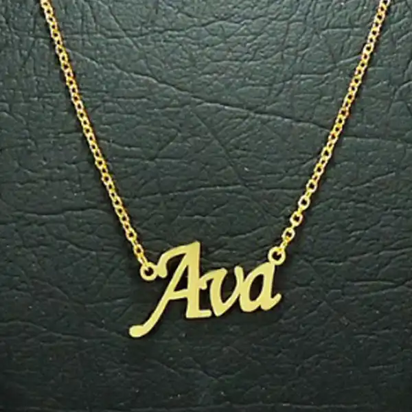 گردنبند نقره زنانه آی جواهر طرح آوا کد Z1138