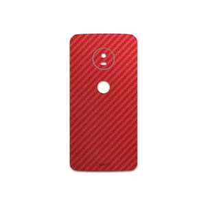 MAHOOT Red-Fiber Cover Sticker for Motorola Moto G5