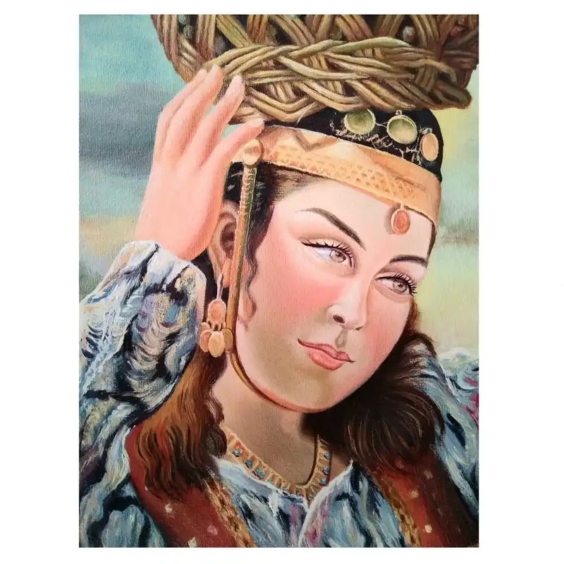 تابلو نقاشی رنگ روغن مدل شیرینی های زندگی کد 87420