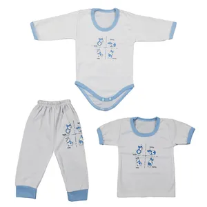 ست 3 تکه لباس نوزادی مدل خرگوش YZ-N3-1