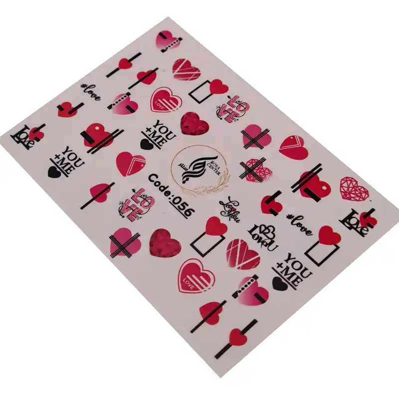 برچسب لنز ناخن مدل 056