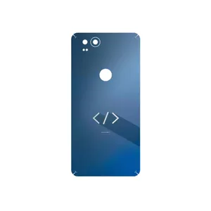 MAHOOT Minimal Coding icon Cover Sticker for Google Pixel 2