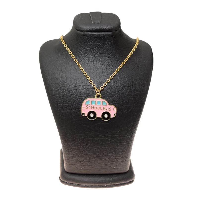 گردنبند دخترانه دلنار گالری مدل ماشین