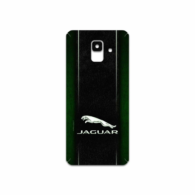 برچسب پوششی ماهوت مدل Jaguar Cars مناسب برای گوشی موبایل سامسونگ Galaxy A6 2018