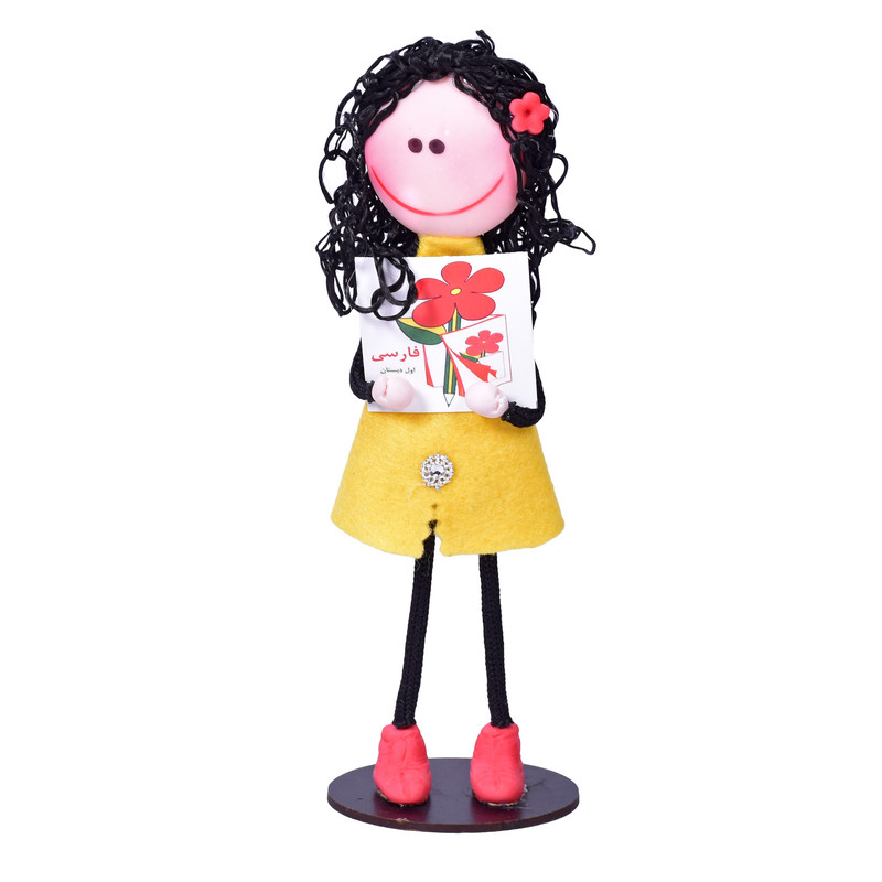 عروسک مدل هلن طرح دانش آموز کد 019 ارتفاع 22 سانتی متر