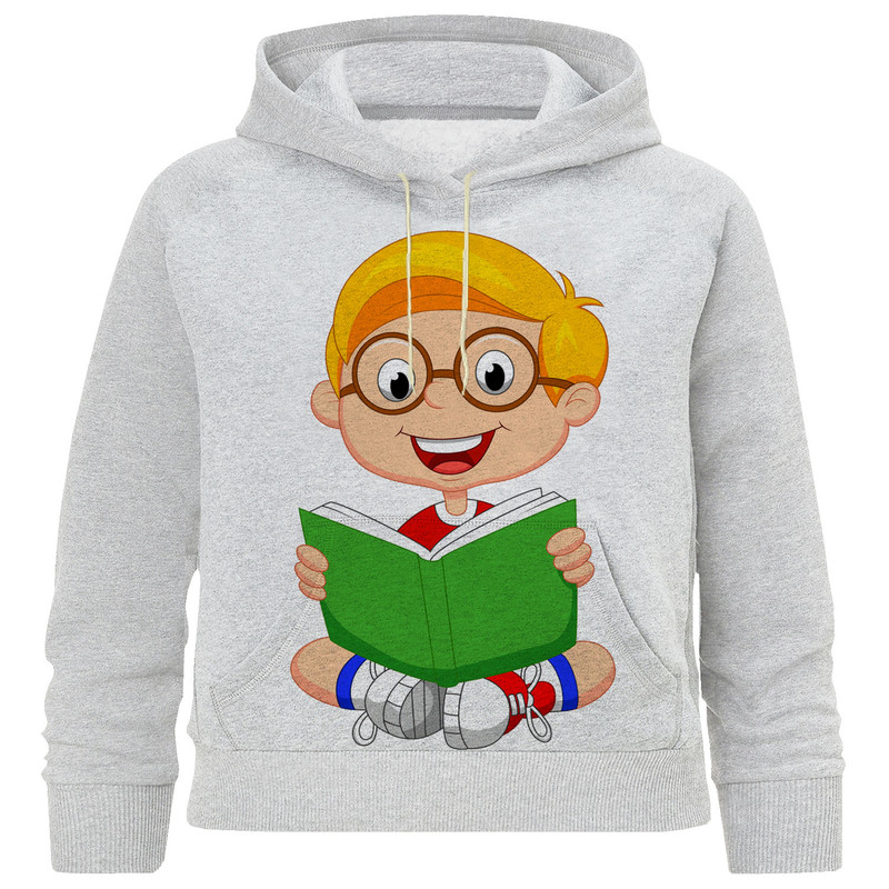 هودی پسرانه مدل C 481 کتاب