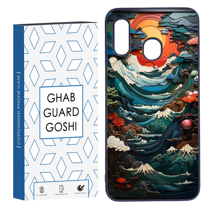 کاور قاب گارد گوشی طرح منظره کد TPU-205 مناسب برای گوشی موبایل سامسونگ Galaxy A30 / A20