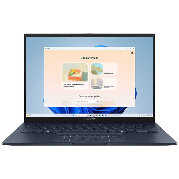 لپ تاپ 14 اینچی ایسوس مدل Zenbook 14 UX3405CA-Core Ultra 9 285H-16GB LPDDR5X-2TB SSD-OLED Touch 3K 120Hz-Backlit-W - کاستوم شده