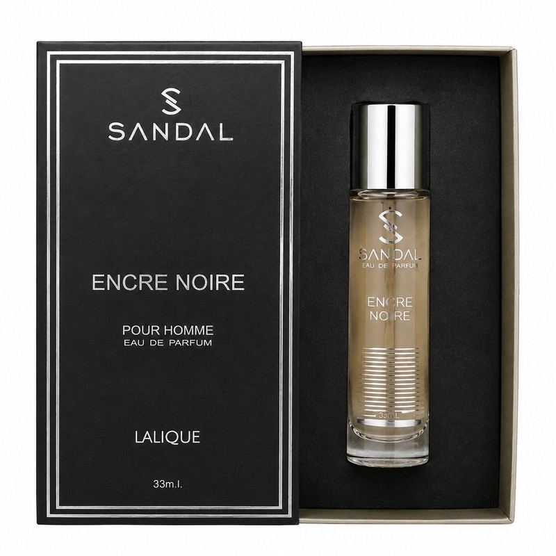 ادو پرفیوم مردانه صندل مدل lalique encre noire حجم 33 میلی لیتر