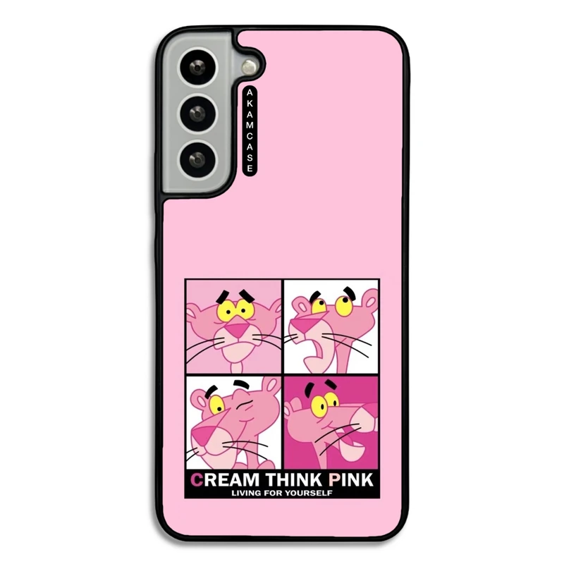 کاور آکام مدل AMC-WSGS22P-PINK PANTHER15 مناسب برای گوشی موبایل سامسونگ Galaxy S22 Plus