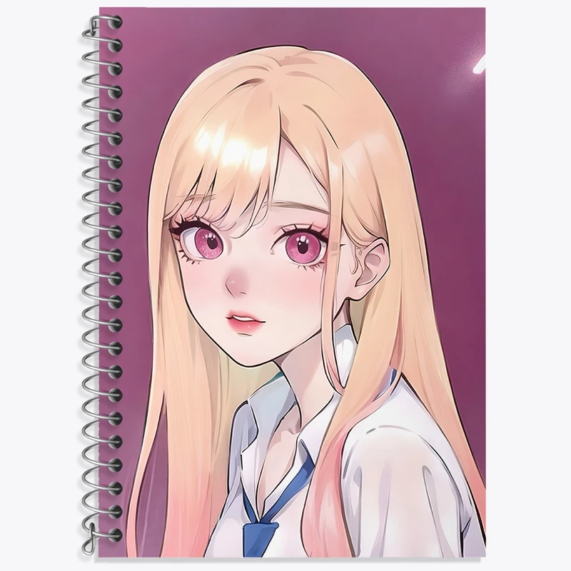 دفتر لغت 50 برگ خندالو طرح انیمه دارلینگ (Darling) کد N4952