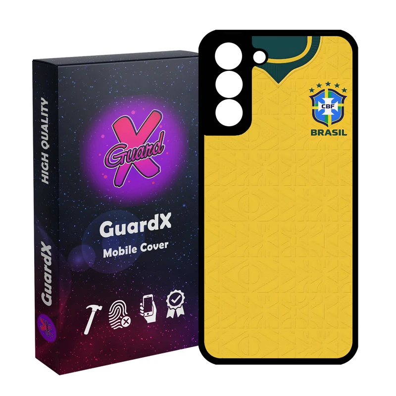 کاور گارد ایکس طرح برزیل مدل 10968 مناسب برای گوشی موبایل سامسونگ Galaxy S21 FE