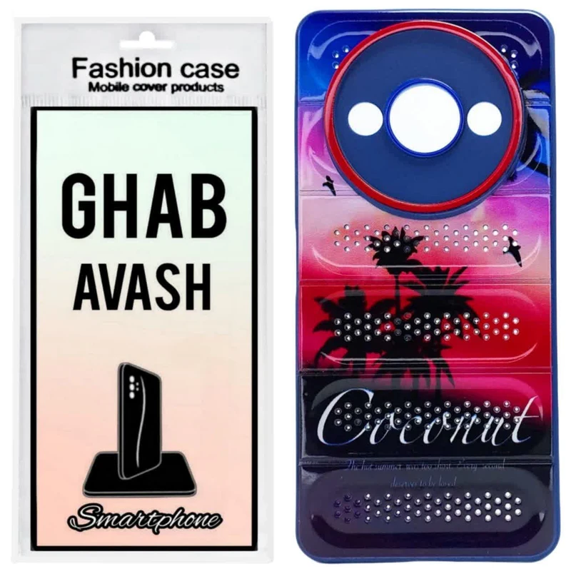 کاور قاب آوش طرح فانتزی مدل ژله ای 01 مناسب برای گوشی موبایل شیائومی REDMI A3 / A3X