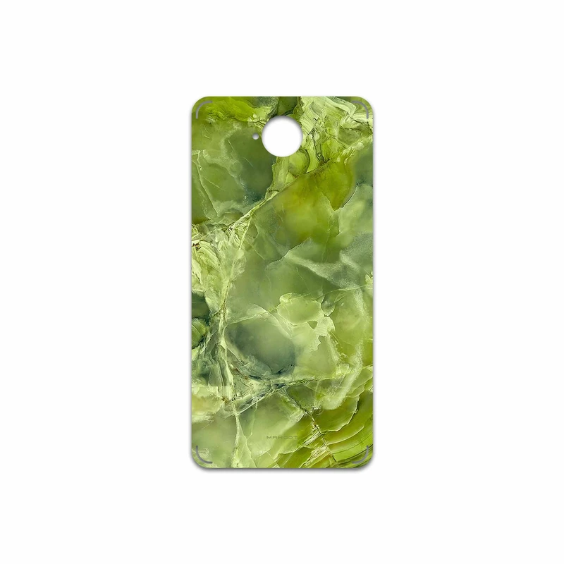 برچسب پوششی ماهوت مدل Green Crystal Marble مناسب برای گوشی موبایل مایکروسافت Lumia 650