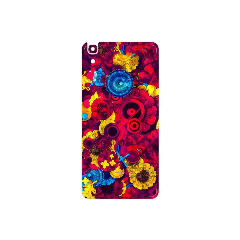 برچسب پوششی ماهوت مدل Vector Flower Garden Digital Art مناسب برای گوشی موبایل هوآوی Y6