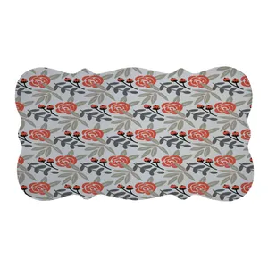  پادری طرح گل کد 9402 سایز 110×60 سانتی متر