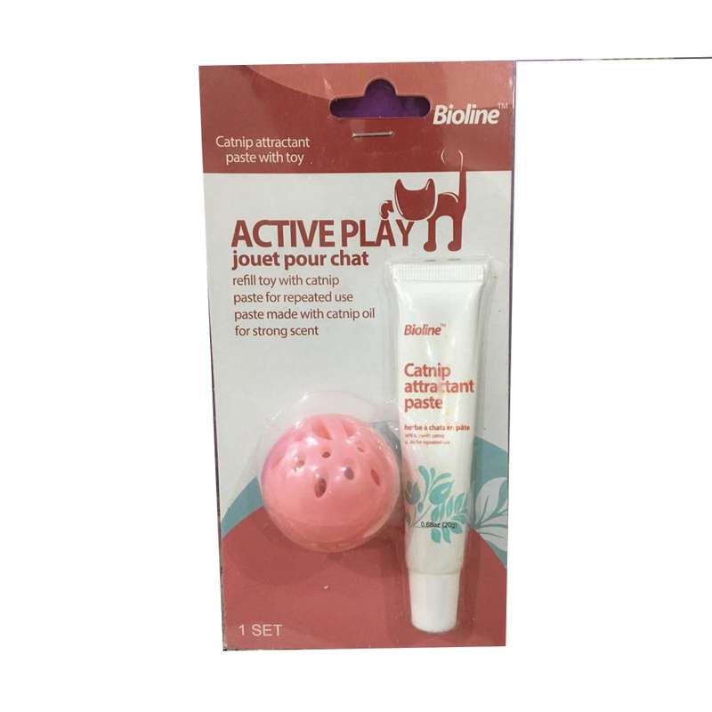 غذای تشویقی گربه بیولاین مدل کت نیپ وزن 20گرم