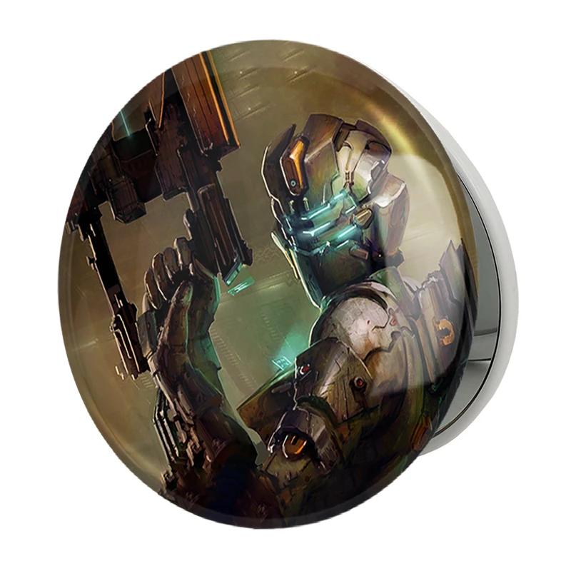آینه جیبی خندالو طرح بازی دد اسپیس (Dead Space) مدل تاشو کد 35003
