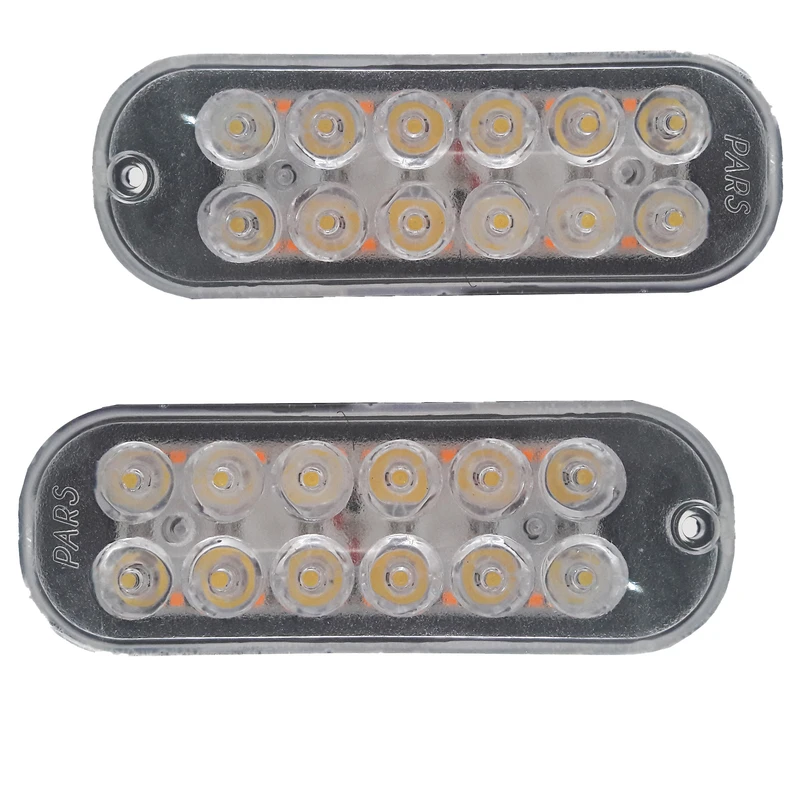 پروژکتور داخل سپر خودرو مدل 12 مناسب برای پراید بسته دو عددی 