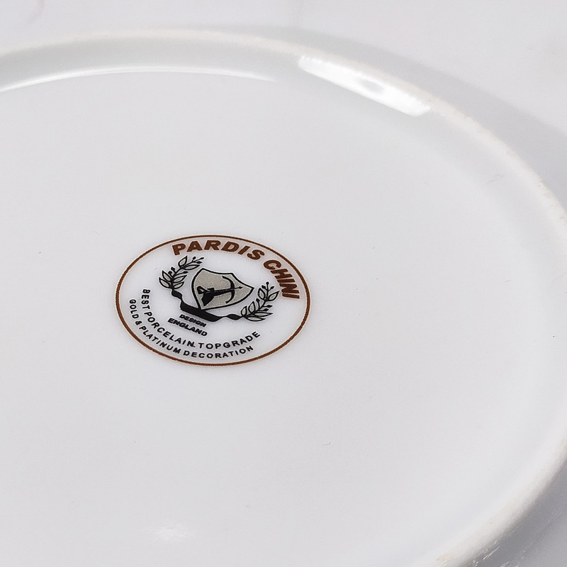 پیش دستی چینی پردیس کاشان مدل لیلی و مجنون بسته 6 عددی