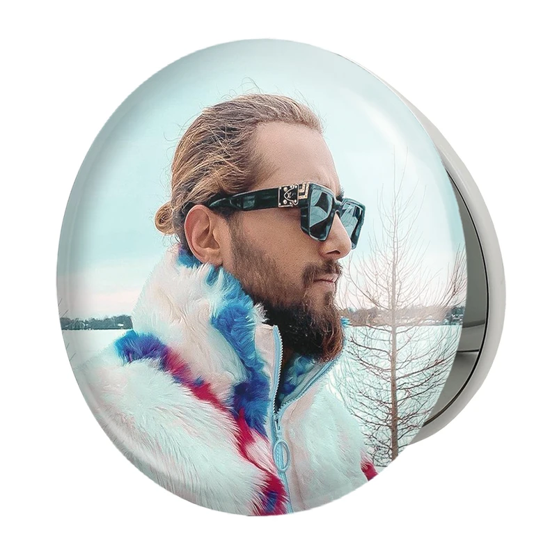 آینه جیبی خندالو طرح ماکان بند مدل تاشو کد 27293 