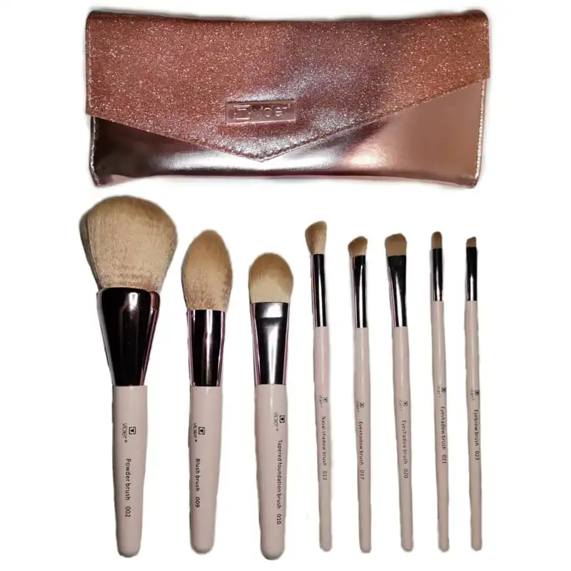 ست برس آرایشی مدل violet بسته 8 عددی