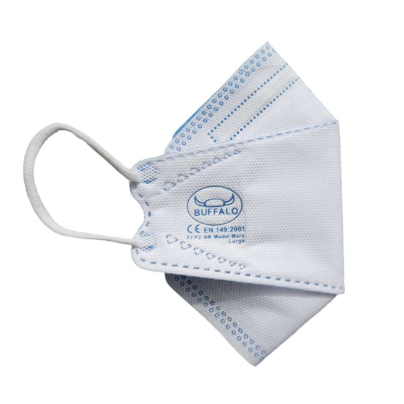 ماسک تنفسی بوفالو مدل سه بعدی 5 لایه لارج بسته 30 عددی