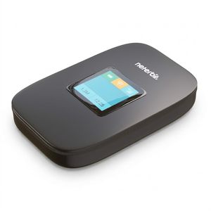 مودم همراه 4G LTE نتربیت مدل NWR-945X با باتری 3000 میلی‌آمپر ساعت، پشتیبانی از Wi-Fi 6، سرعت دانلود تا 150 مگابیت بر ثانیه، اتصال بیش از 10 کاربر و فایروال NAT
