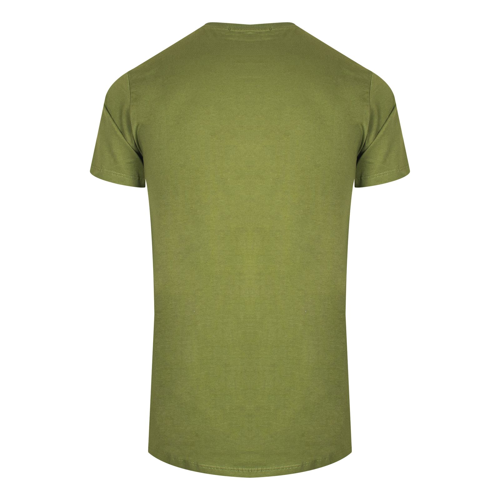 تی شرت آستین کوتاه مردانه ناوالس مدل THINK رنگ زیتونی -  - 2