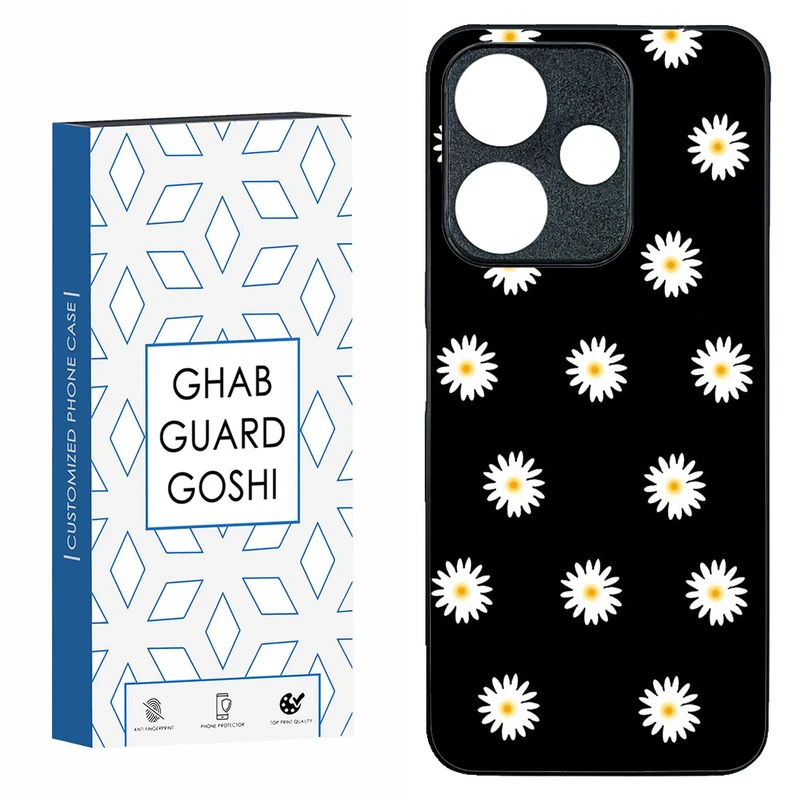 کاور قاب گارد گوشی طرح گل کد TPU-018 مناسب برای گوشی موبایل شیائومی  REDMI 13  