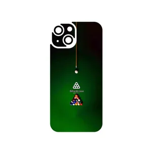 MAHOOT Pool Billiards Pro Cover Sticker for Apple iPhone 15